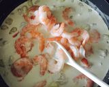 A picture of step 10 of Seafood Gnocchi With White Wine Parmesan Sauce.