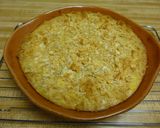 A picture of step 4 of Lee's Simply Delicious Squash Casserole.