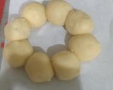 Foto langkah ke 3 dari resep Mochi Donut (Pon de Ring).