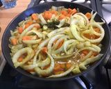Une image de l'étape 14 de Carottes et fenouil au bouillon ail curcuma et thym du jardin.