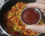 A picture of step 11 of Vegetable Macaroni.