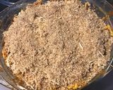 Une image de l'étape 12 de Timbale de spätzles aux tomates, thon, emmental et curcuma.