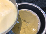 Baked egg pudding