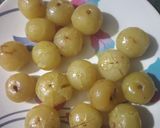 A picture of step 1 of Gooseberry ki Launji.