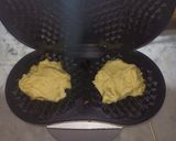 A picture of step 5 of Les gouffres (waffles).
