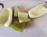 Foto del paso 5 de la receta: Filete de cerdo con salsa al jengibre y pepino salteado