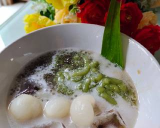 Cendol Sawi Hijau - Step 4