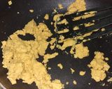A picture of step 1 of Besan ke ladoo.