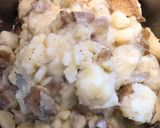 A picture of step 5 of Colcannon ☘️🍀.