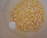 A picture of step 1 of Parippu vada (Snacks).