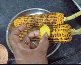 A picture of step 4 of Roasted Corn Butter Masala Bhutta.