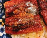 Hình bước làm 7 của món Unagi Don (Cơm Lươn)