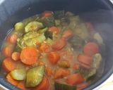 Foto del paso 2 de la receta: Crema de zanahoria y calabacin