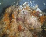 A picture of step 5 of Kashmiri chicken pulao.