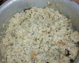 A picture of step 7 of Rice Upma.