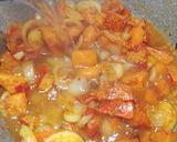Foto del paso 4 de la receta: Guiso oriental de calabaza, castañas y orejones (vegano)
