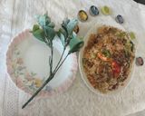 A picture of step 3 of Mutton yakhni polaw/Eid special.