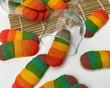 Foto langkah ke 2 dari resep Lidah Kucing Rainbow 😍.