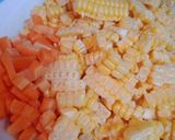 Foto langkah ke 1 dari resep Sup Kepiting Pelangi.