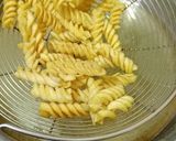 A picture of step 3 of Crispy crunchy fusilli (mecroni).