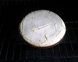 A picture of step 6 of Crustless Cheesecake Pie.