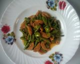 Foto langkah ke 9 dari resep Tumis Kacang Panjang+bakso.
