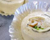 A picture of step 11 of Japanese-style Bread with Pollack Roe, Seaweed, Cheese, and Chikuwa.