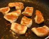 A picture of step 2 of White Fish Simmered with Tomatoes.