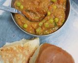 A picture of step 3 of Pav Bhaji.
