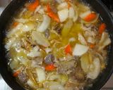 A picture of step 12 of From a Chef's Kitchen! The Secret to Easy and Super Delicious Tonjiru (Pork Miso Soup).
