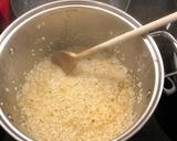 A picture of step 6 of Salmon Risotto with Prawns.
