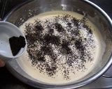 A picture of step 6 of Delicious ! Fragrant Black Tea Roll Cake.