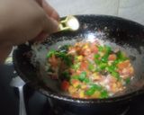 A picture of step 4 of Vermicelli Pulao.