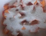 Foto del paso 1 de la receta: Mermelada de calabaza y naranja💜