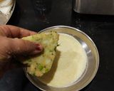 A picture of step 2 of Sandwich Cutlet.