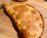 Une image de l'étape 5 de Chausson chorizo & mozzarella façon calzone.