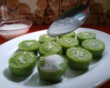 Foto langkah ke 7 dari resep Talam pandan / kue hejo pandan.