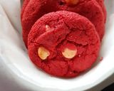 A picture of step 6 of Red Velvet Cookies.