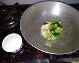 A picture of step 1 of Masala Idli.