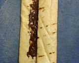 A picture of step 5 of DIY Chocolate roll.
