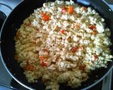 A picture of step 5 of Teriyaki mashed tofu omellete.
