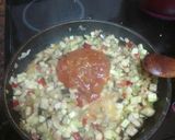 Foto del paso 6 de la receta Mosaico de pisto, potón y langostinos