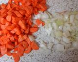A picture of step 5 of My Chunky Bacon Pea Soup. 'yummy'.