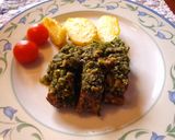 A picture of step 7 of Roast Lamb with Herbed Breadcrumbs.