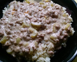 A picture of step 6 of Hamburger Stroganoff.