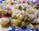 Foto del paso 4 de la receta: Filetes de merluza, menestra de verduras, papas y coliflor 🐠🥗
