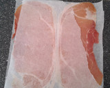 Foto del paso 4 de la receta: Ensalada templada de navajas en fritura con jamón