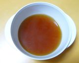 A picture of step 1 of Deep-Fried Tofu in Sauce with Atsuage.