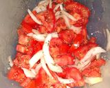 Foto del paso 2 de la receta: Ensalada de tomate 🍅 y cebolla