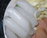 Hình bước làm 2 của món Tokbokki từ bánh tráng